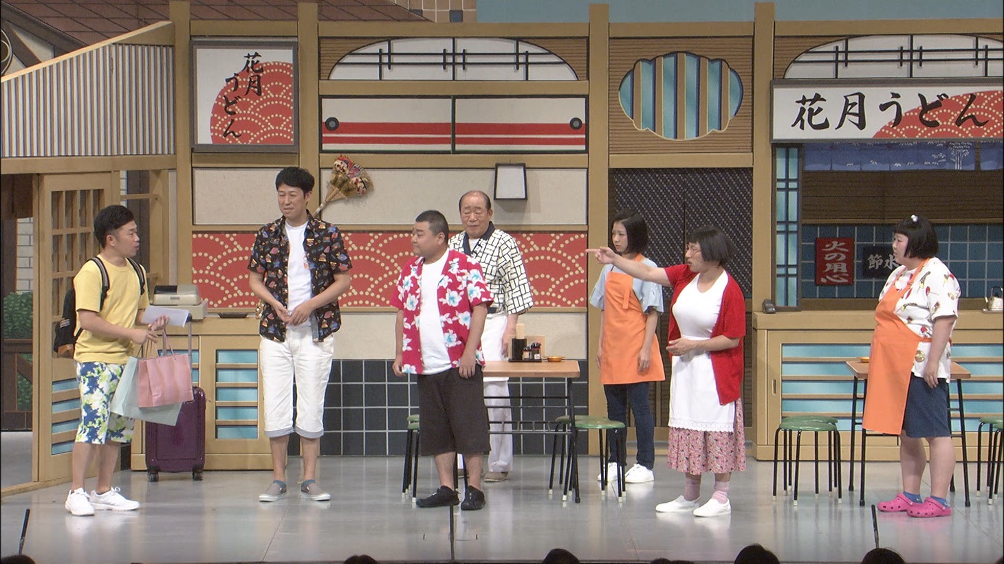 「よしもと新喜劇 60周年ワールドツアー2時間SP」のワンシーン。(c)MBS