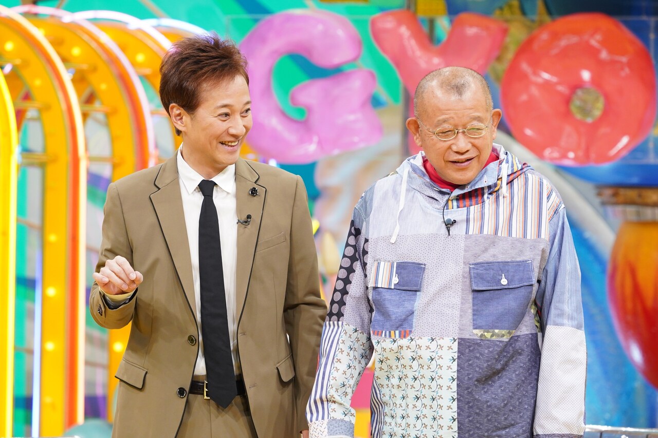 左から中居正広、笑福亭鶴瓶。(c)日本テレビ