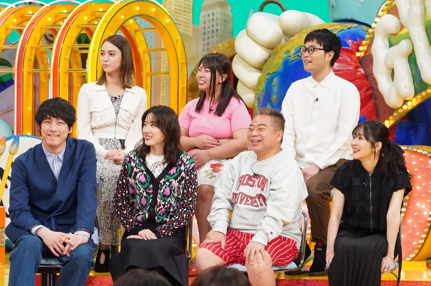 「ザ！世界仰天ニュース 頑張った女子＆イケメン仰天チェンジ2時間スペシャル」のワンシーン。(c)日本テレビ
