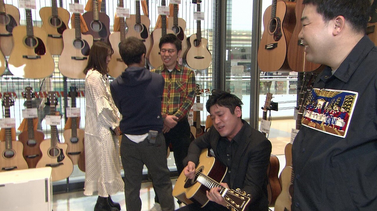 うるブギ「浜ちゃんが！」でショッピング、佐々木は浜田のために作った曲を披露