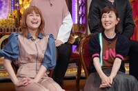 左からIMALU、戸田恵子。(c)日本テレビ