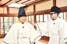 左からバカリズム、宮川大輔。(c)日本テレビ