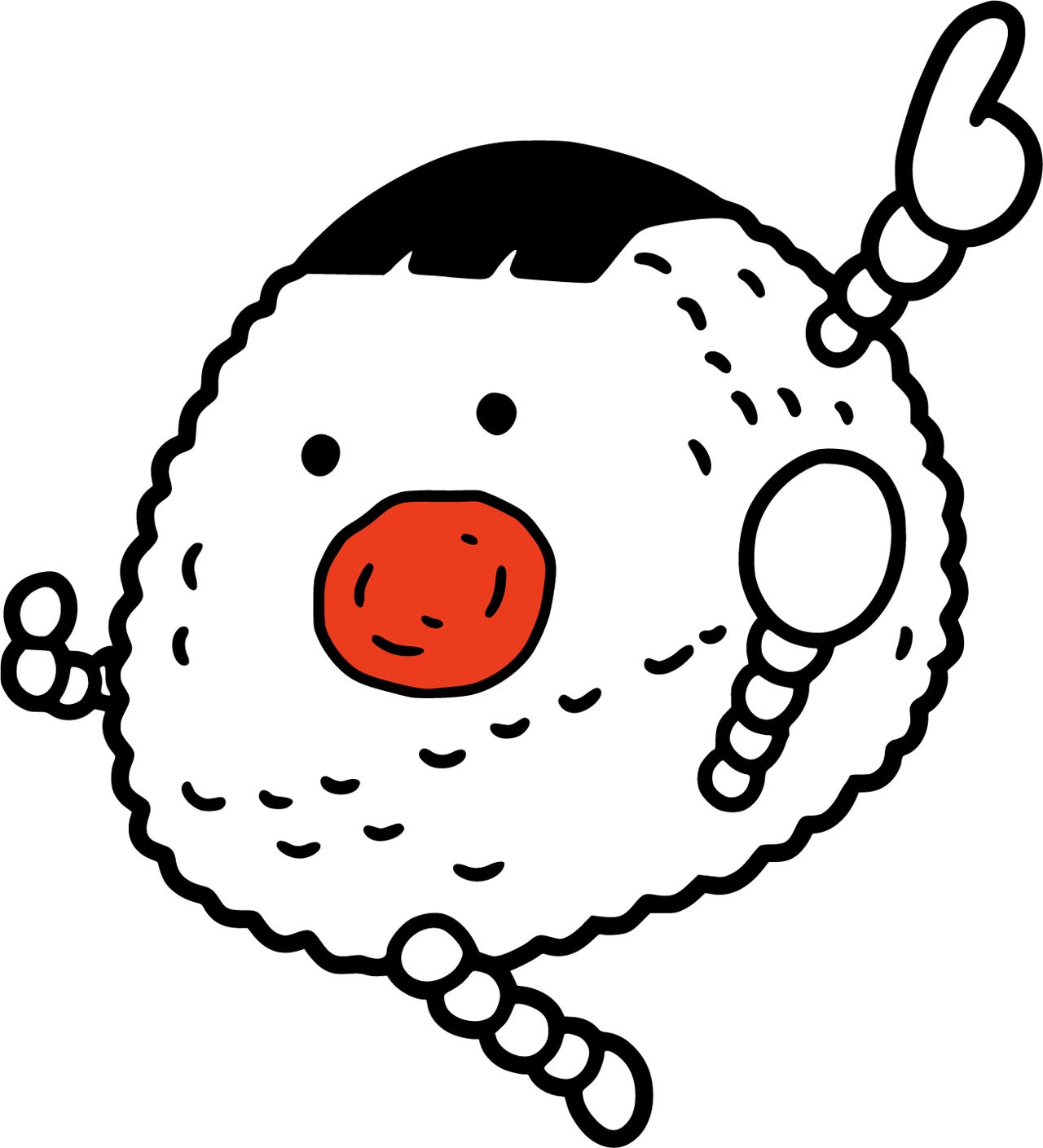 うしろシティ金子が声を当てるむすび。