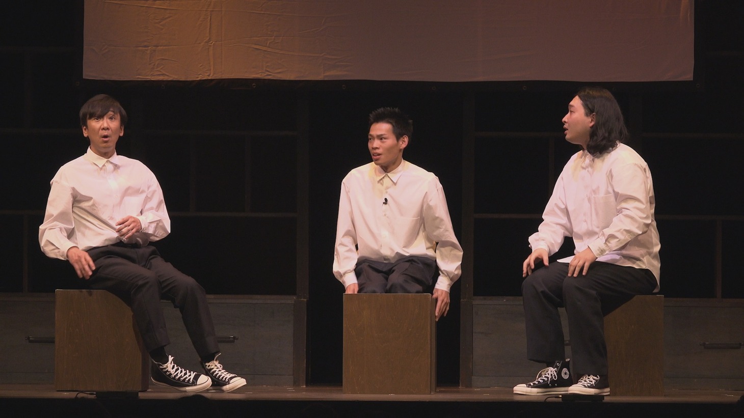 「東京03×かが屋の私コント」のワンシーン。