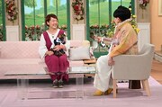 ゆりありく（左）と黒柳徹子。(c)テレビ朝日