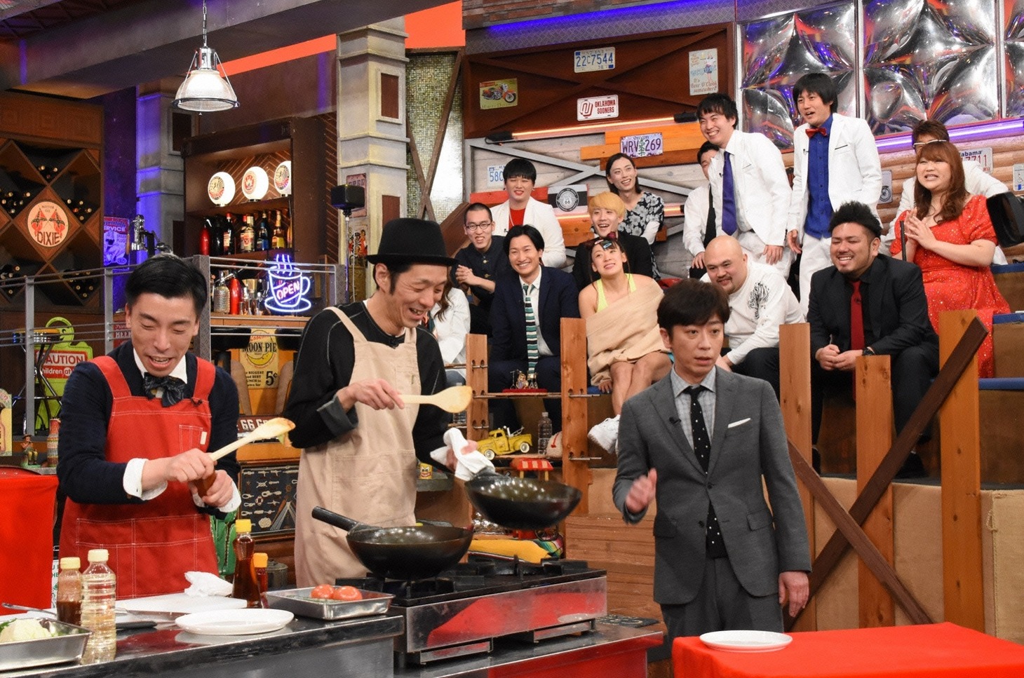 「ウチのガヤがすみません！」のワンシーン。(c)日本テレビ