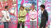 左からケンドーコバヤシ、EXIT、千原ジュニア。(c)読売テレビ