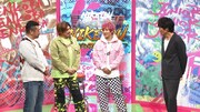 左からケンドーコバヤシ、EXIT、千原ジュニア。(c)読売テレビ