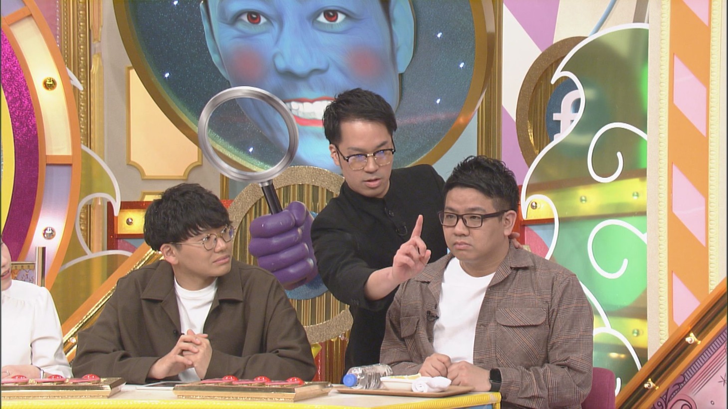 ミキと人間っていいな松井（中央）。(c)CBC