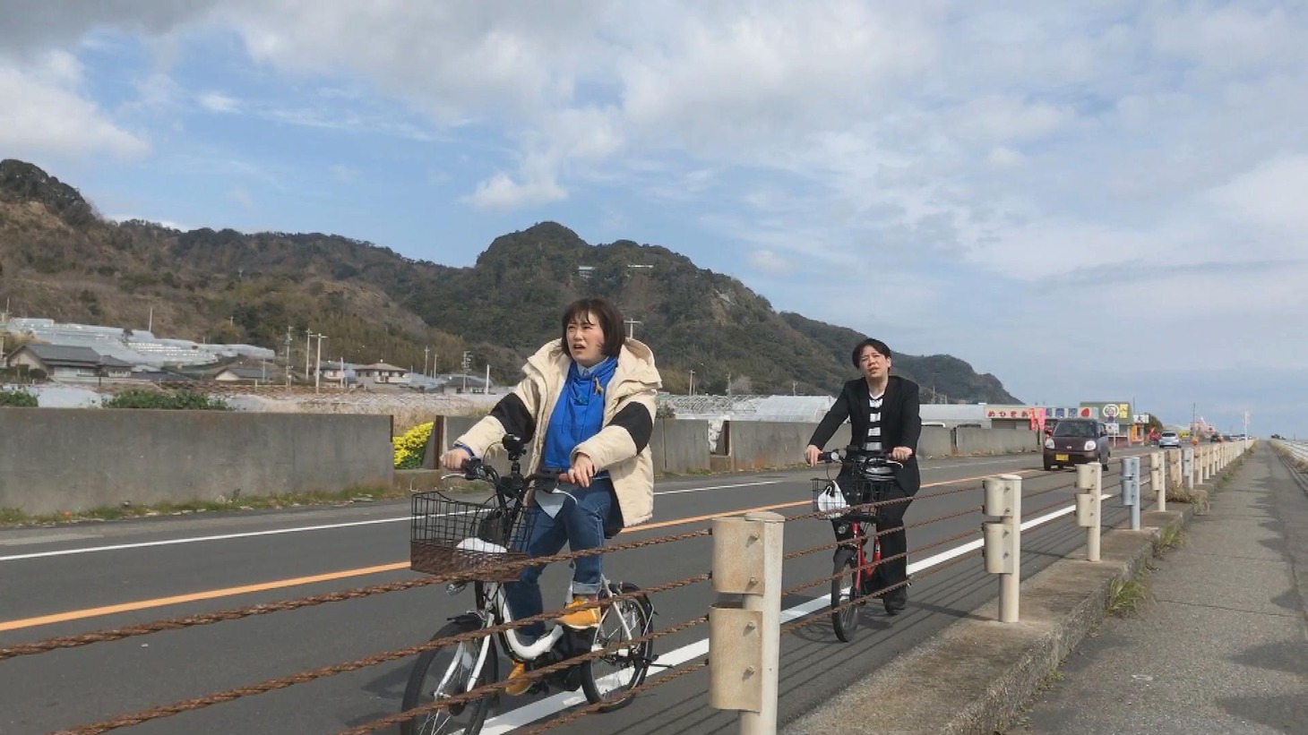 「とびっきり！しずおか」のワンシーン。(c)静岡朝日テレビ