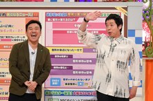 左から月亭八光、今田耕司。(c)読売テレビ