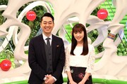 「ノンストップ！」MCのバナナマン設楽（左）、三上真奈フジテレビアナウンサー（右）。(c)フジテレビ