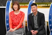 左から大林素子、長谷川穂積。(c)MBS