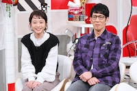 左から三戸なつめ、アンタッチャブル柴田。(c)MBS