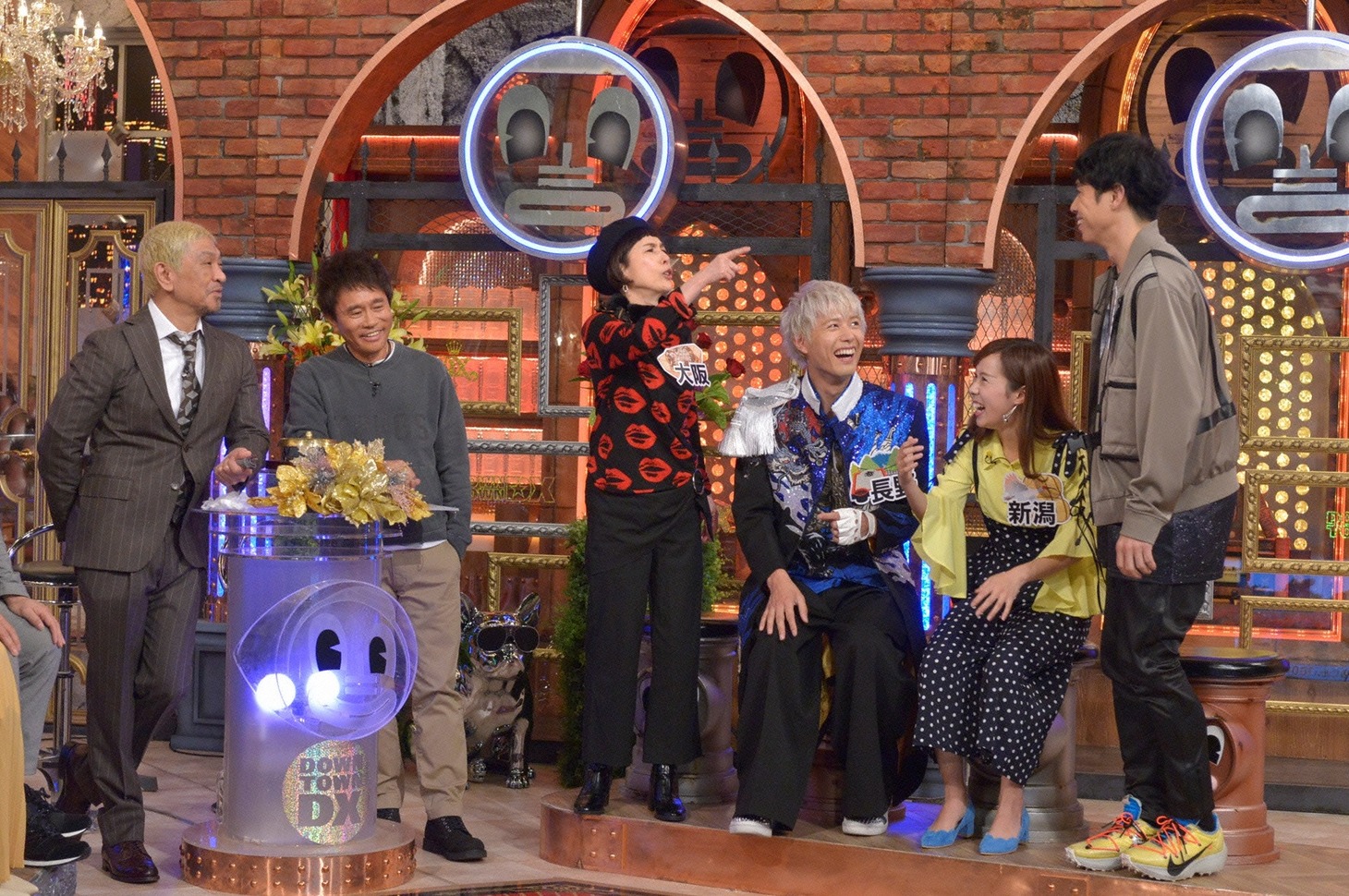 「秘密のケンミンSHOW ダウンタウンDX 合体SP」のワンシーン。(c)読売テレビ