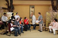 「ハロー！鶴瓶×サンド～ニッポンの外国人がやってきた～」のワンシーン。(c)関西テレビ