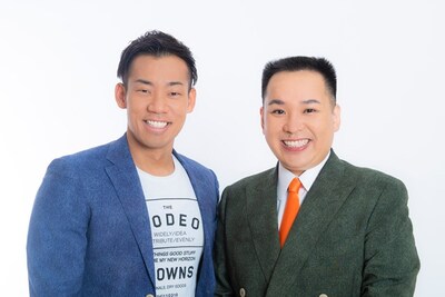 「ラーメン大好き小泉さん 二代目！」にゲスト出演する、ミルクボーイ。