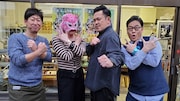 プロレスマスク製造専門店にて。(c)SBS