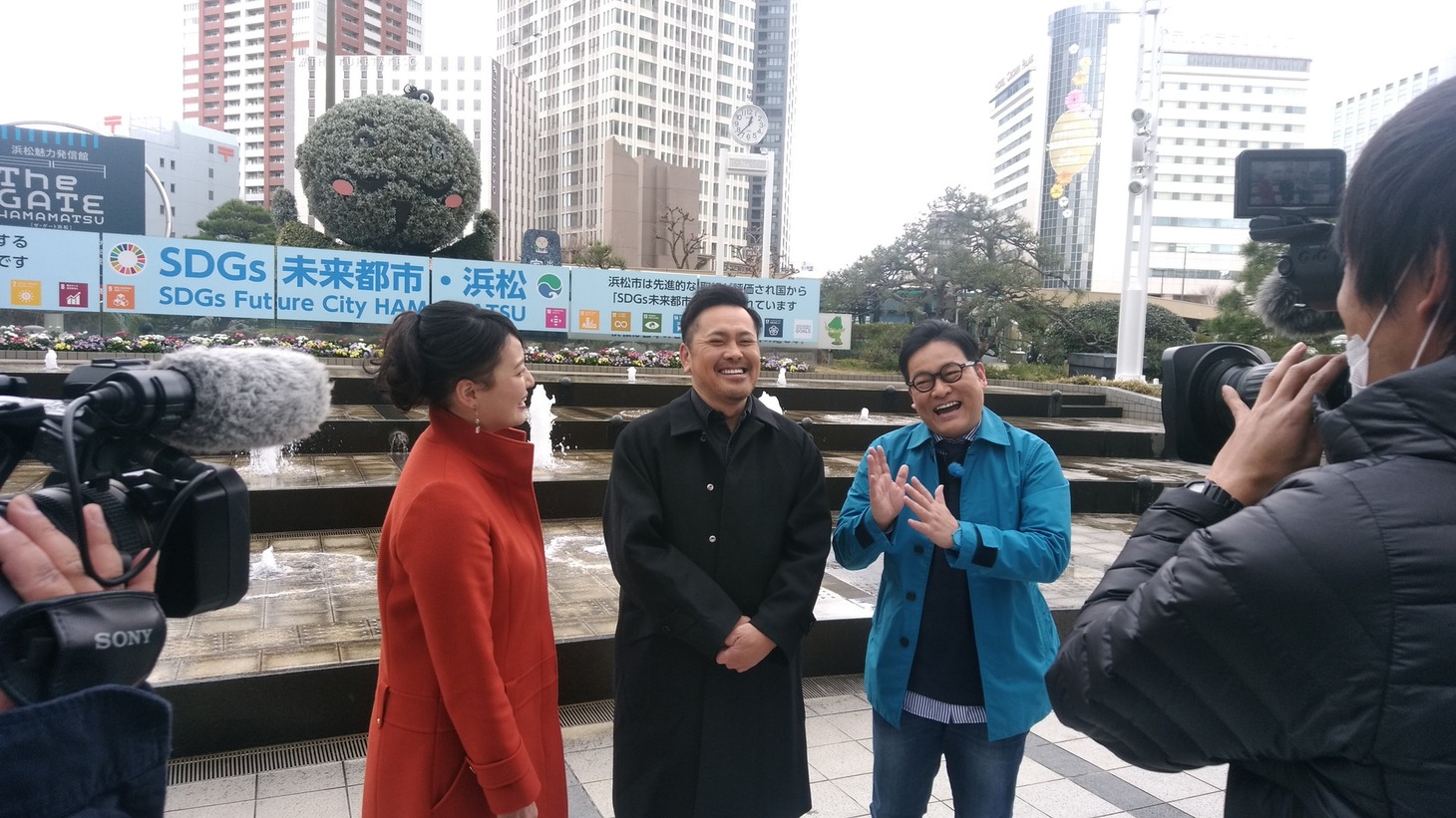 ロケの様子。(c)SBS