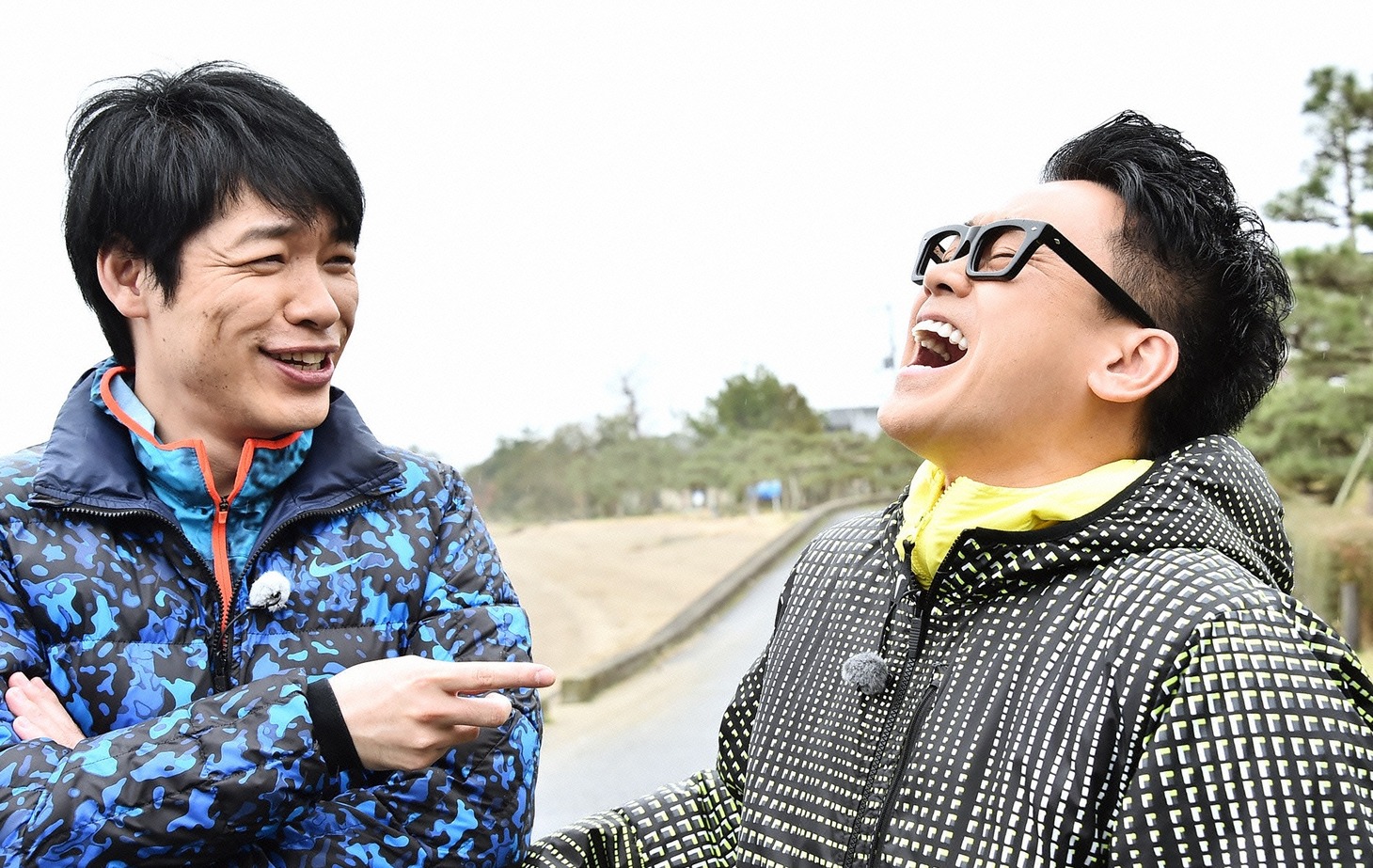 左から麒麟・田村、宮川大輔。(c)日本テレビ