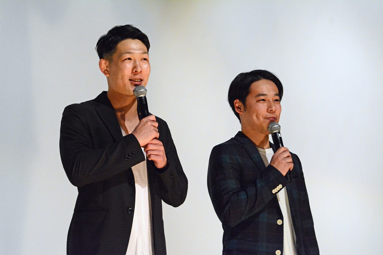 ネルソンズ青山＆岸が無観客の舞台挨拶に出席、ピリッとした空気に「岸でーす！」ぶっ込み