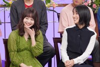 左からNANAMI、竹内由恵。(c)日本テレビ