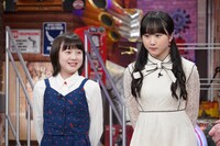 左から本田紗来、本田望結。(c)日本テレビ