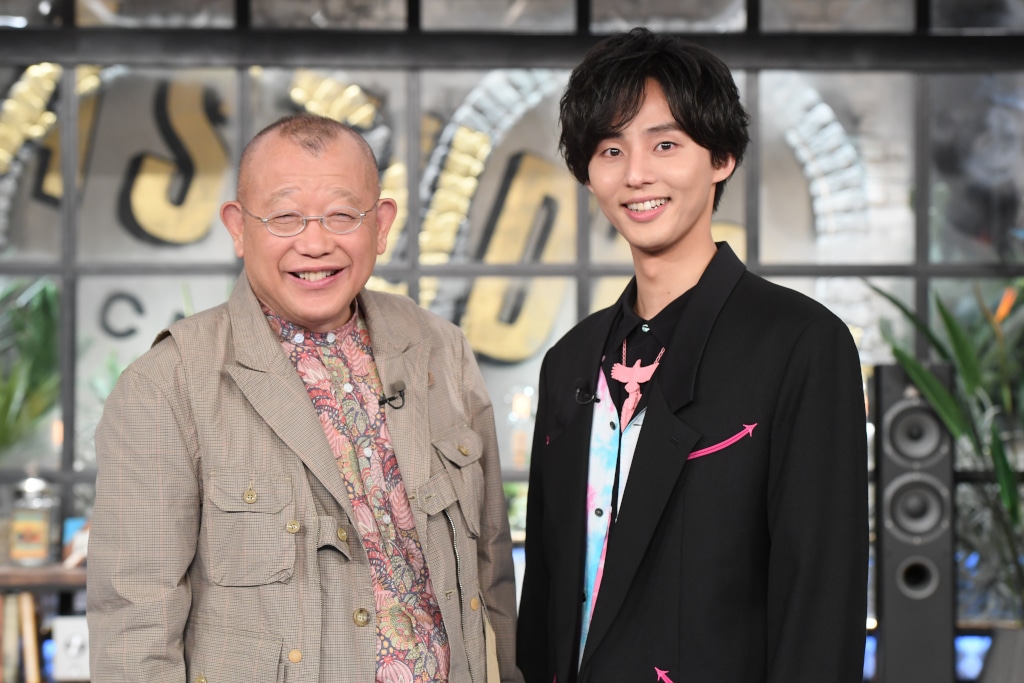 「A-Studio」のリニューアル版「A-Studio+」でMCを務める（左から）笑福亭鶴瓶、藤ヶ谷太輔。(c)TBS