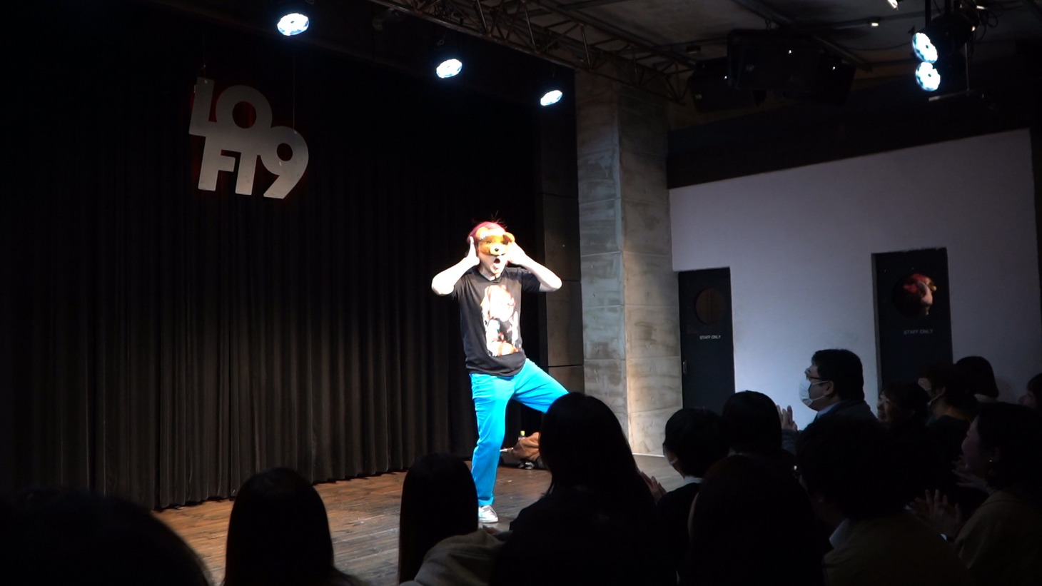 「ロフトプラスワン時代のネタをロフトナイン渋谷でやるライブ」の様子。