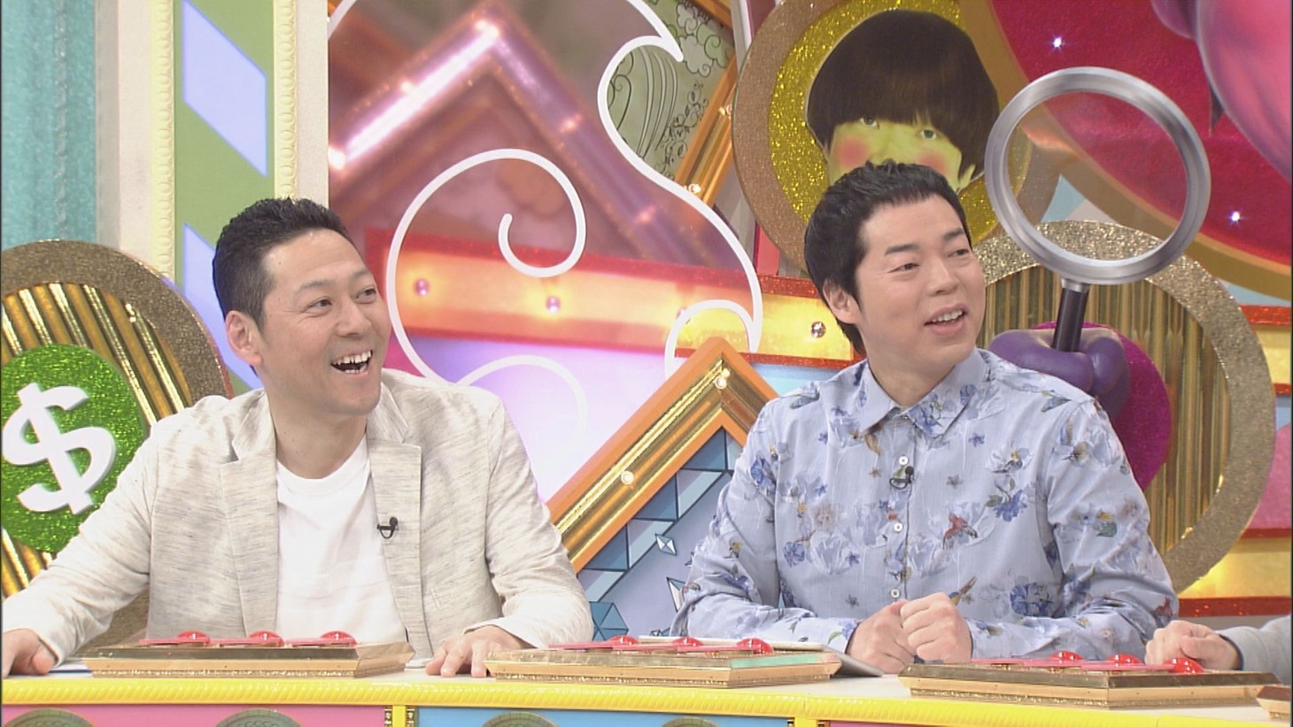 （左から）東野幸治、今田耕司。(c)CBC