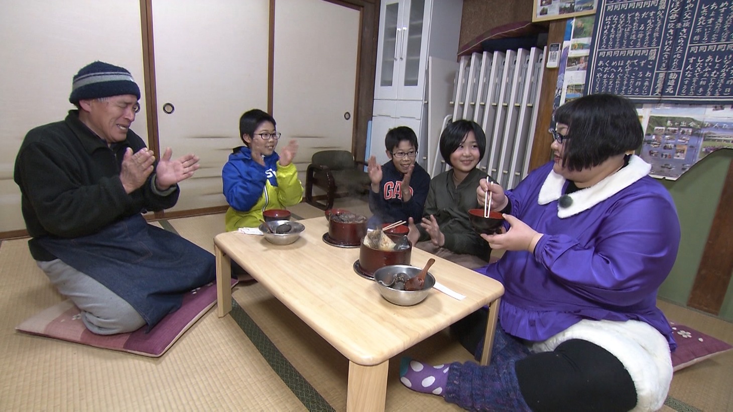 メイプル超合金・安藤なつの相席旅のワンシーン。(c)ABCテレビ