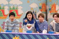 （左から）もう中学生、ガンバレルーヤ、Matt。(c)フジテレビ