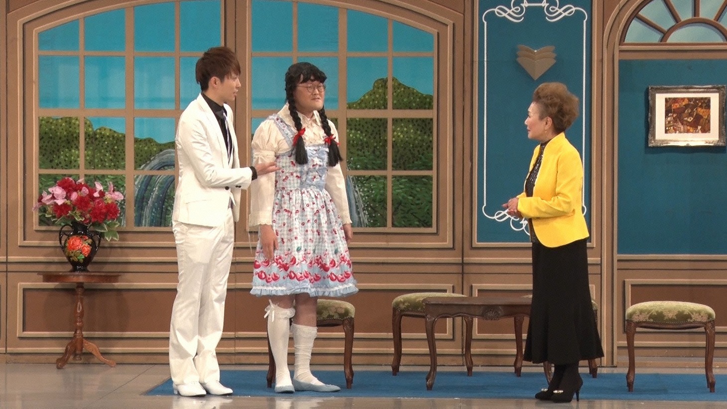 「ガチンコ即興芝居！アドリバー」より。(c)読売テレビ