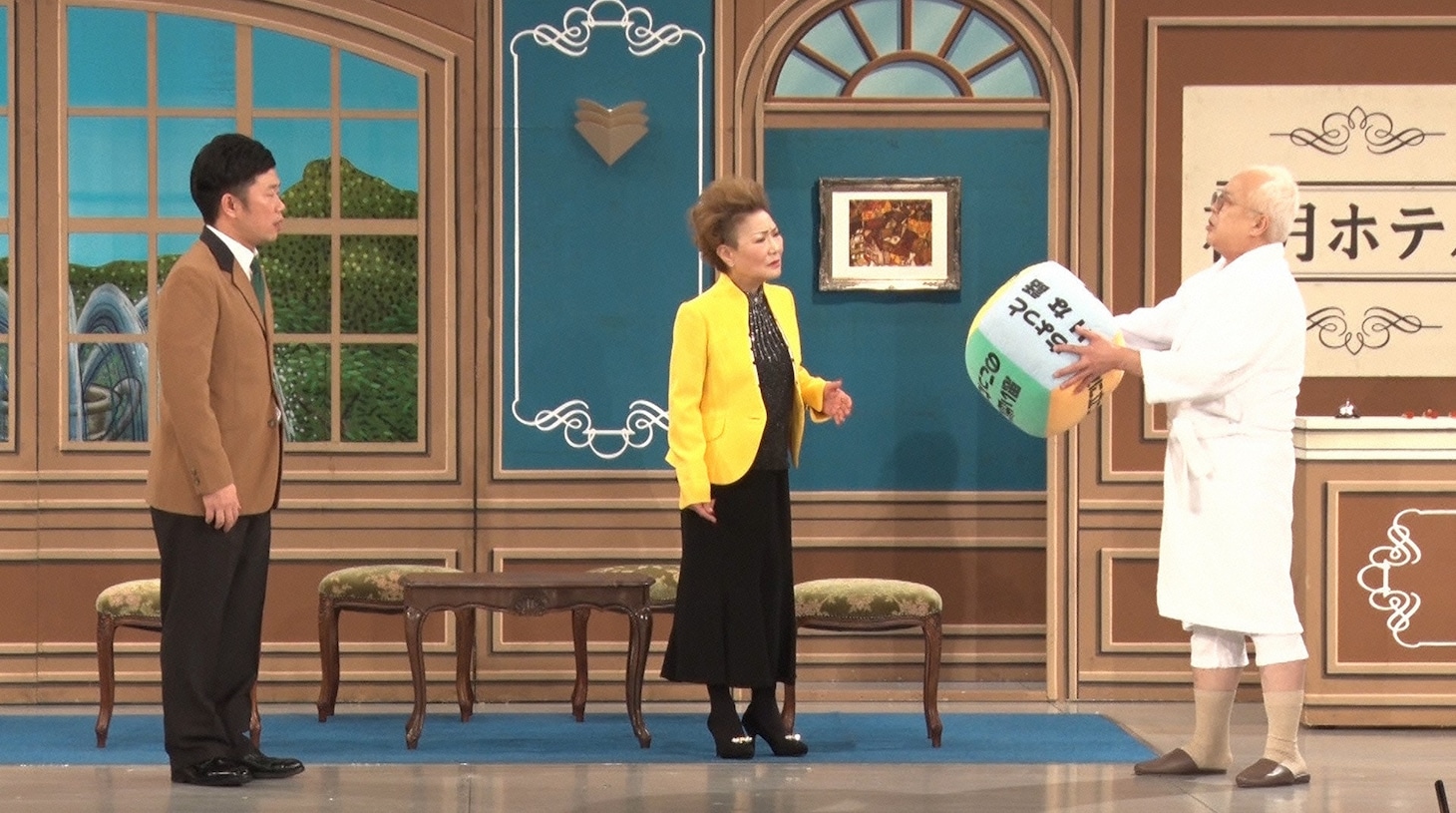「ガチンコ即興芝居！アドリバー」より。(c)読売テレビ