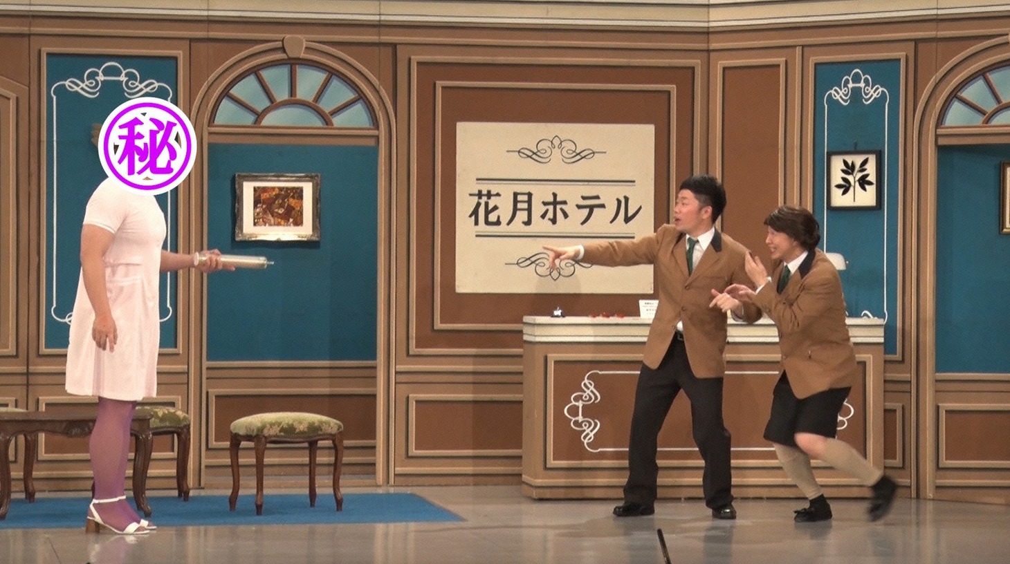 「ガチンコ即興芝居！アドリバー」より。(c)読売テレビ