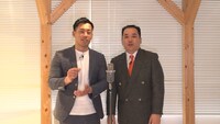 「ロケでのきよし師匠」をテーマに漫才を披露するミルクボーイ。(c)ABCテレビ