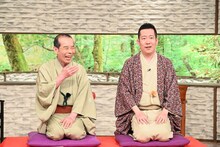 林家木久扇（左）と林家木久蔵（右）。(c)MBS