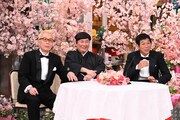 左から所ジョージ、ビートたけし、明石家さんま。(c)日本テレビ