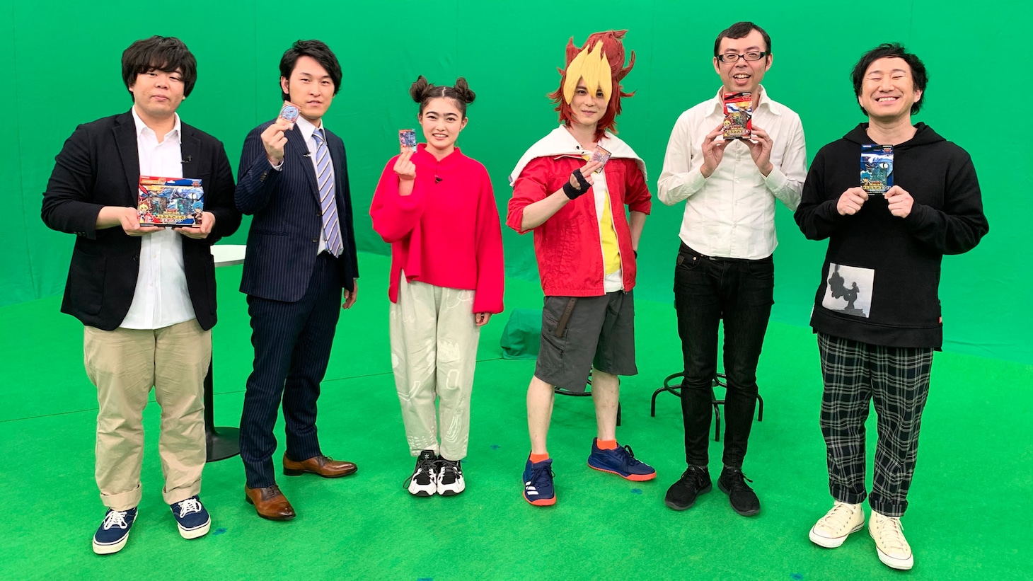 左から宮下草薙、井上咲楽、副島和樹、ジョイマン。