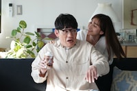 「明治TANPACT」シリーズのCMのワンシーン。