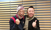 テリー伊藤（左）と林家たい平（右）。