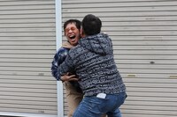 「霜降り明星のあてみなげ」のワンシーン。(c)静岡朝日テレビ