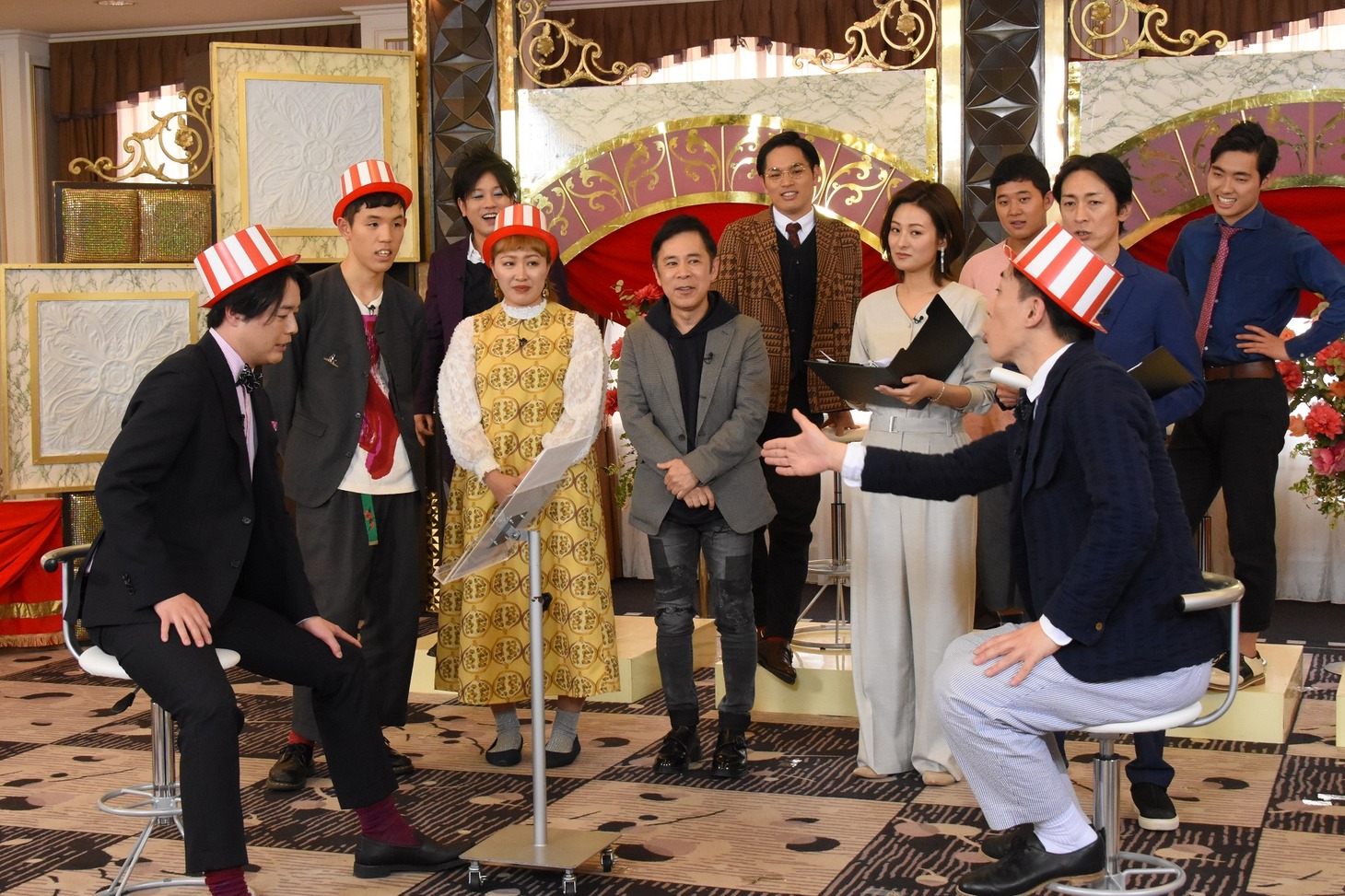 「クイズ！愛しき令和のおバカさま」のワンシーン。(c)日本テレビ