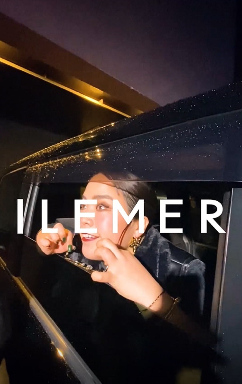 ILEMERのWebCM「パパラッチ編（1）」より。