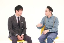 新番組「探シタラTV」に出演する（左から）劇団ひとり、バナナマン設楽。(c)テレビ朝日