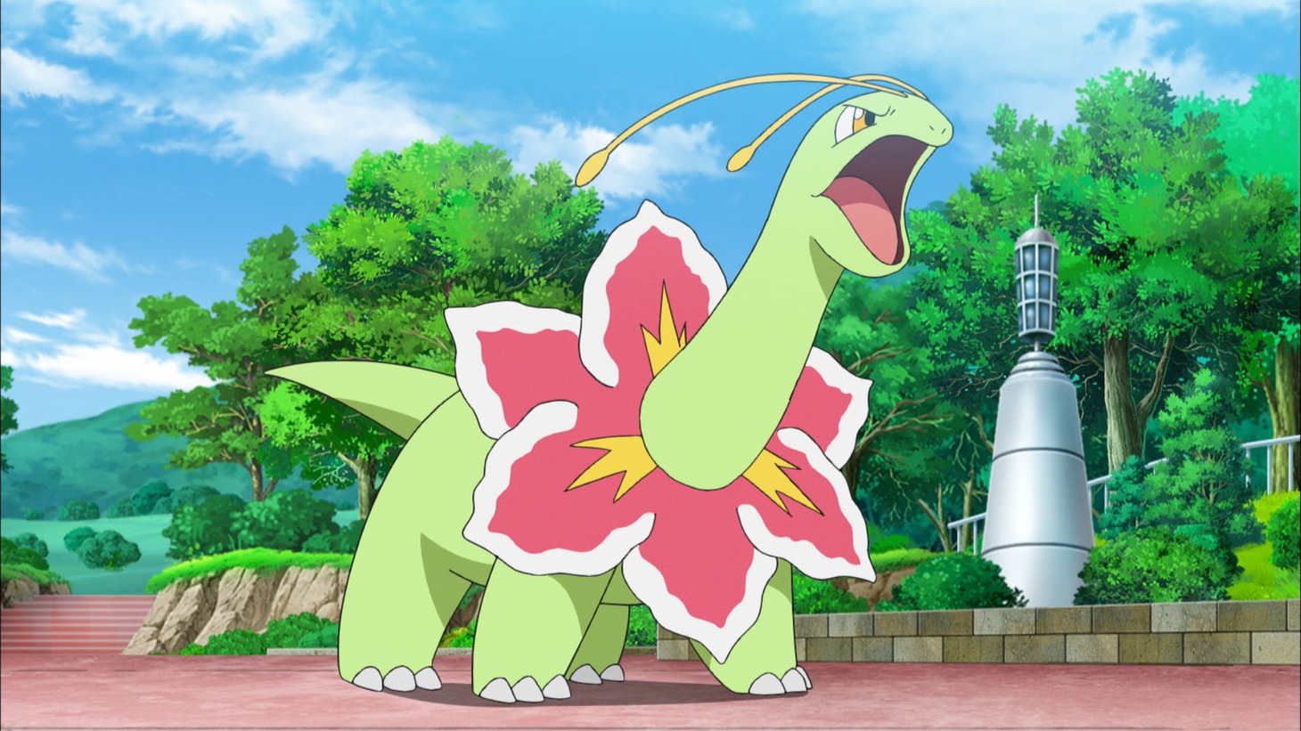 アニメ「ポケットモンスター」より。