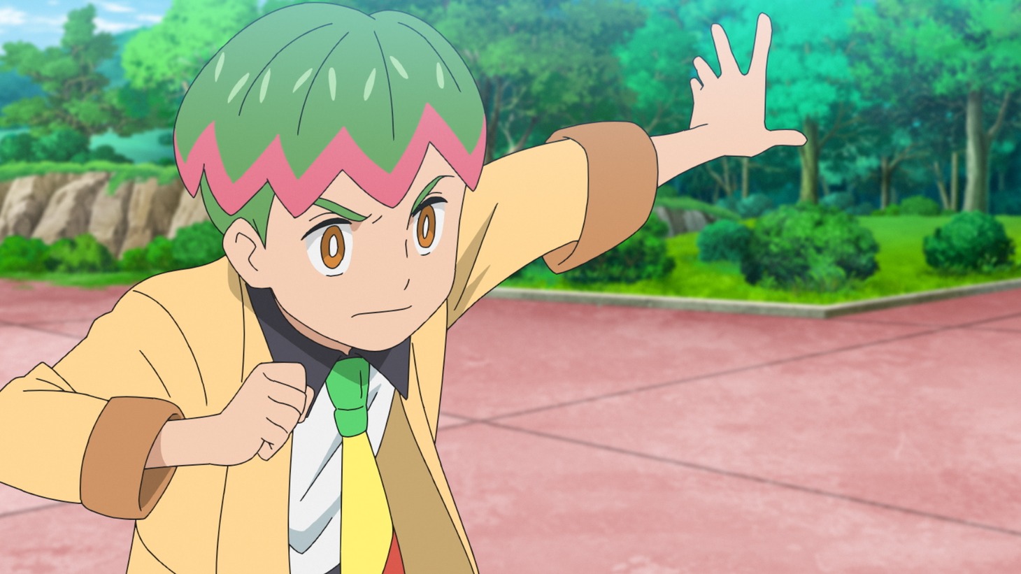 アニメ「ポケットモンスター」より。