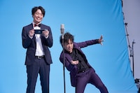 動画の撮影に臨むぺこぱ。