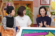 左から久本雅美、山口もえ、桜井ユキ。(c)日本テレビ