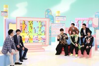 「和牛の以上、現場からお伝えしました。」のワンシーン。(c)関西テレビ